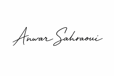 Anwar Sahraoui signature