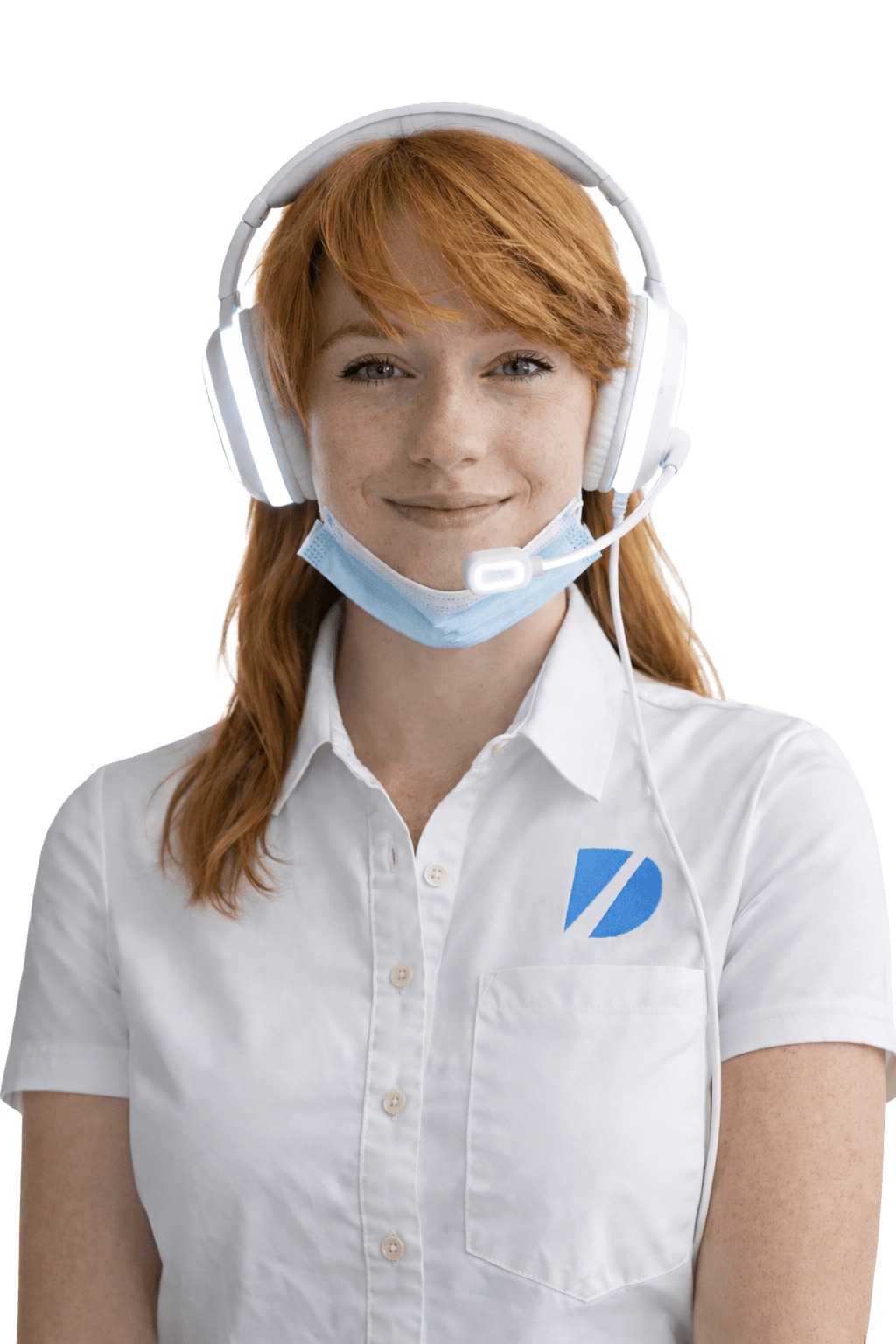 Eva, the Voicelabs AI receptionist