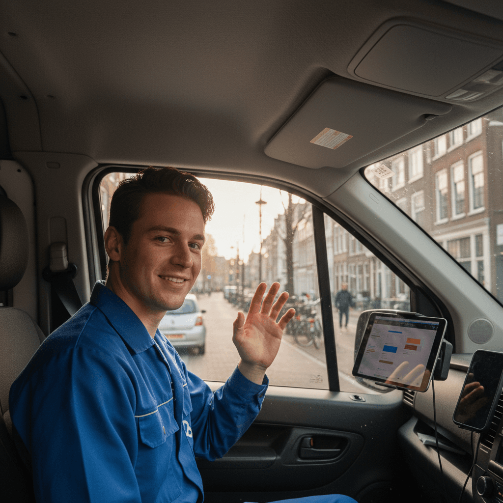 Illustration for article: AI telefonist voor loodgieters: van gemiste oproep naar reputatieschade